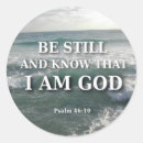 Search for psalm stickers Be still