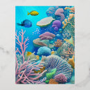 Search for reefs postcards Barrier