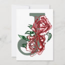 Search for monogram j postcards Floral