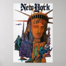 Recherche de new york city posters Vintage