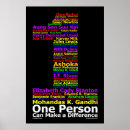 Search for one person posters Motivational