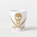 Recherche de pirates tasses Crâne et os