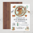 Search for barn 1st birthday invitations Western