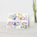 Search for wildflowers note cards Thinking of you