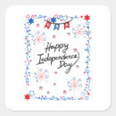 Search for happy independence day stickers Red white blue