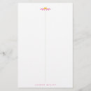 Search for pink flowers stationery paper Daisy