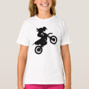 Recherche de motocross fille tshirts Vélo