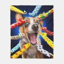 Search for happy birthday blankets Dog