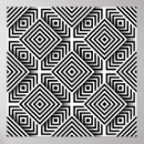 Search for black and white geometric pattern posters Abstract