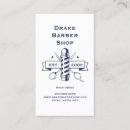 Search for barber pole business cards Scissor