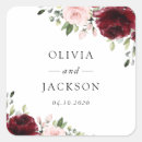 Search for pink flowers wedding stickers Greenery