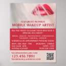 Search for beauty salon business posters Makeup artist