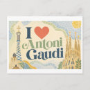 Recherche de gaudi cartes postales Architecture