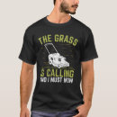Search for lawn mower tshirts Gardener