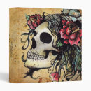 Search for gothic skulls binders Rose