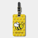 Recherche de abeille bagages étiquettes Jaune