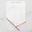 Search for rose gold stationery paper Girly