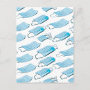Search for face mask postcards Pandemic