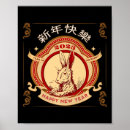 Search for lunar new year posters Rabbit