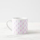 Search for breast cancer pink ribbon mugs Awareness month