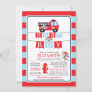 Search for fire truck baby shower invitations Cute