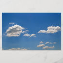 Search for clouds business stationery Blue