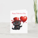 Search for cartoon valentines day cards Cat