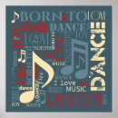 Search for musical notes background posters Rhythm