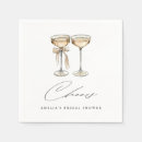 Search for brunch and bubbly napkins Elegant