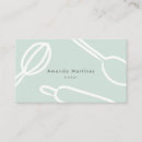 Recherche de vert blanc cartes visite Simple