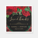Recherche de rose rouge serviettes Merci