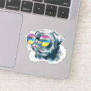 Search for watercolor dog stickers French bulldog