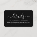 Recherche de jointes invitations Noir et blanc