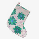 Search for mint green christmas stockings White