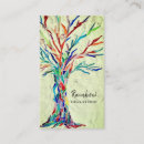 Search for yoga business cards Green