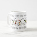 Search for funny halloween ghost mugs Black