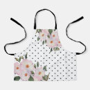 Search for black and white polka dot aprons For kids