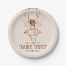 Search for fairy paper plates Enchanted forest