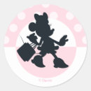 Search for mouse silhouette stickers Minnie polka dots