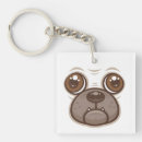 Search for cartoon dog keychains Pug