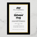 Recherche de surprise party invitations C'est une surprise