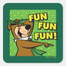 Search for yogi stickers Playful bear graphic