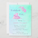 Search for ballet party invitations Watercolor
