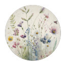 Recherche de fleurs sauvages planches à découper Aquarelle