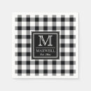 Search for buffalo check napkins Rustic country