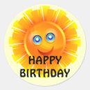 Search for happy birthday sunshine stickers Smiling sun