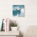 Search for teal abstract clocks Modern
