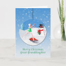 Search for great granddaughter christmas cards Snowflakes
