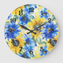 Search for blue and yellow clocks For her