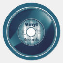 Search for 45 rpm record stickers Music